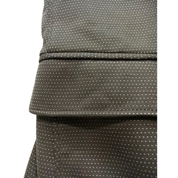 Haight And Ashbury Studio Canada Hopsack Blazer Size 38 Stretch Knit Cotton Dot - Picture 5 of 15